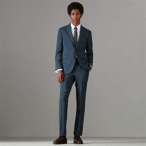 soho fit mohair suit burberry|BurberrySoho Fit Wool Mohair Suit in Dark Pewter Blue, Brand .